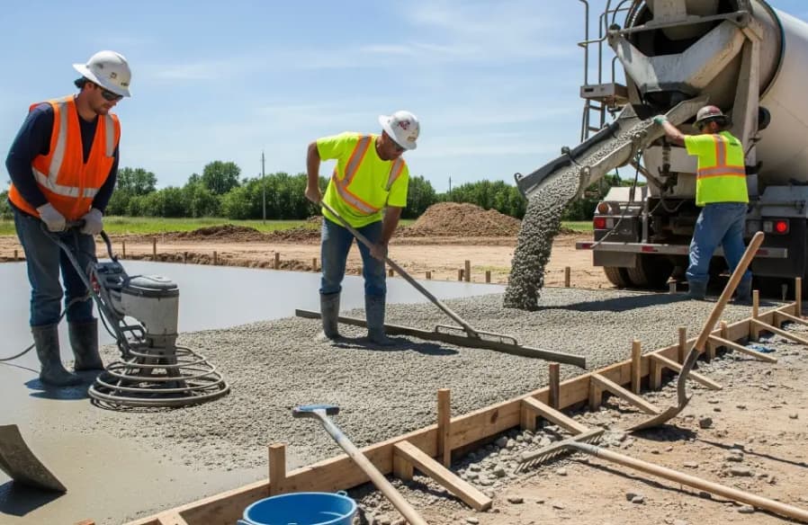 Concrete Foundations project by Dallas Concrete Pros