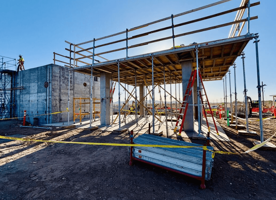 Completed concrete project 1 by Concrete Pros Of Dallas in the Dallas–Fort Worth area